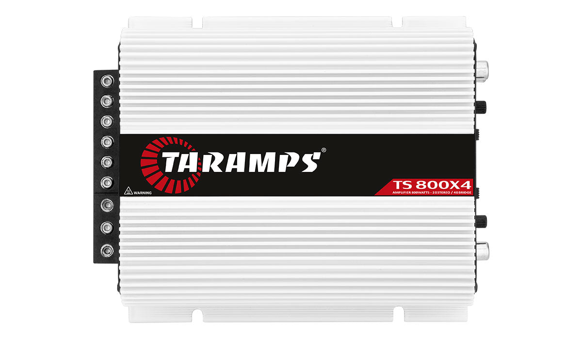 AMPLIFICADOR DE AUDIO PARA COCHE DE 4 CANALES TS 800X4 (Elija impedancia)