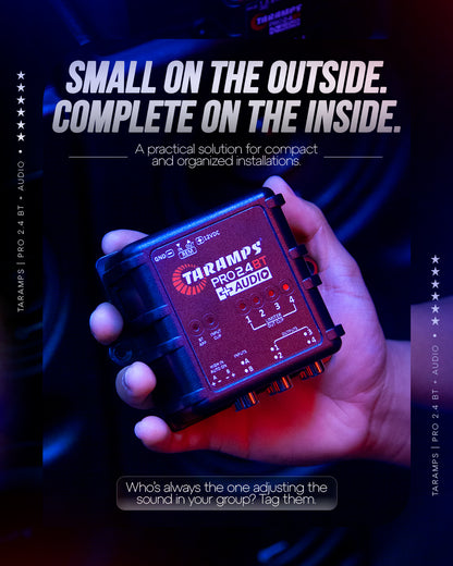 Taramps PRO 2.4BT + AUDIO PROCESSOR WITH BLUETOOTH