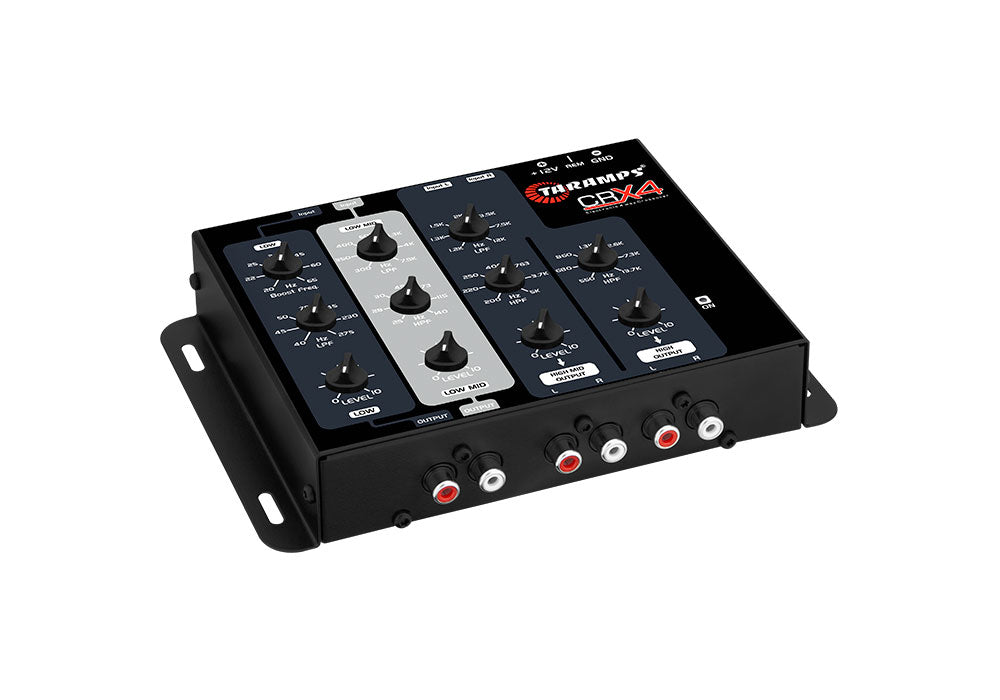 Taramps CRX クロスオーバー カーオーディオ Taramps CRX-4 Electronic 4-Way Crossover - Car Audio Frequency