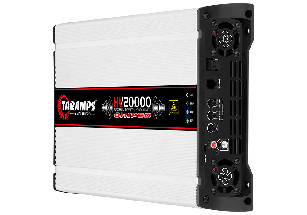 Taramps HV 20000 CHIPEO 164VDC LOW-IMPEDANCE 1 CHANNEL AUDIO AMPLIFIER 0.5 OHM