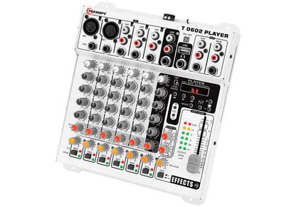 Taramps T 0602 PLAYER  AUDIO MIXER 6 CHANNEL W/ BLUETOOTH